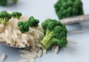 broccoli and rice