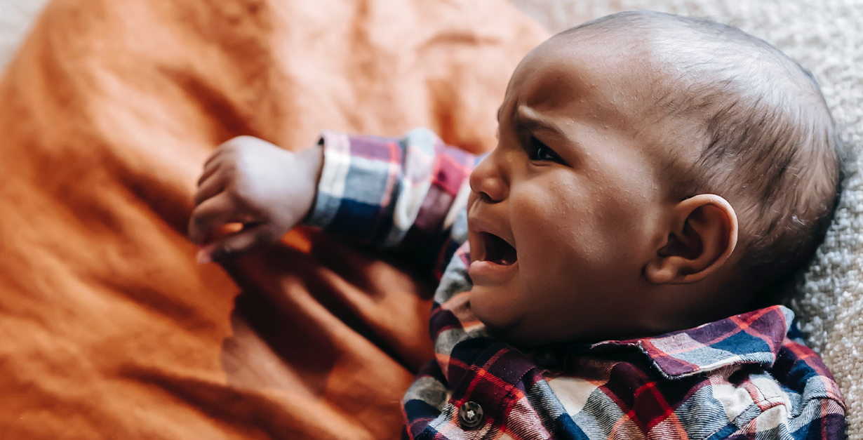 toddler is waking and screaming