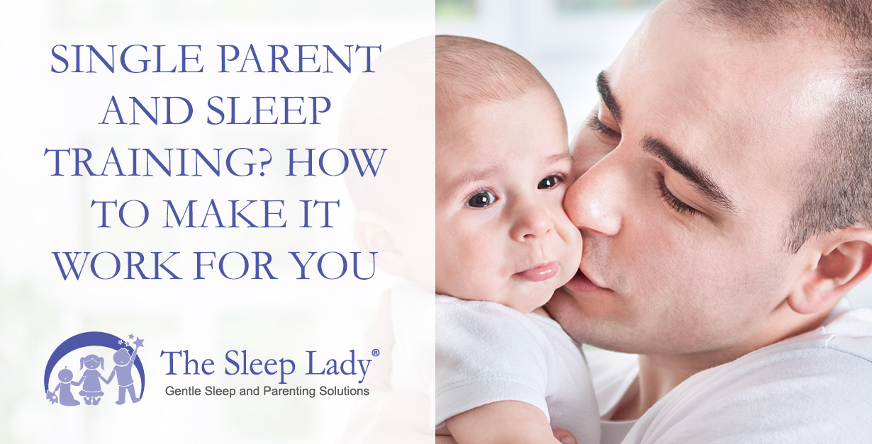 single parent and sleep training